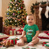Santa's Helper Onesie - Rabbit Skins Kelly Green at Wilde Blooms Products LLC at Wildebloomsproducts.com