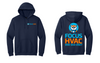 Focus HVAC Heavy Blend Hooded Sweatshirt - Front Chest Logo and Back Logo