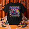 Neon Retro 80s Dracula "Creature of Night" T-Shirt